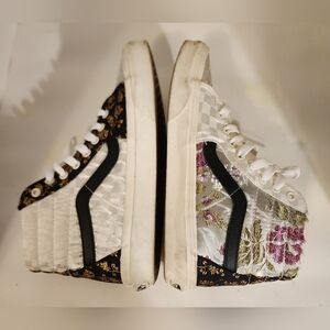 Brocade Patchwork Vans Sz 9.5